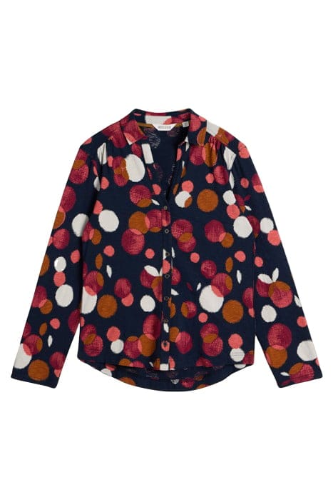 ANNIE JERSEY SHIRT PLUM PRINT 4