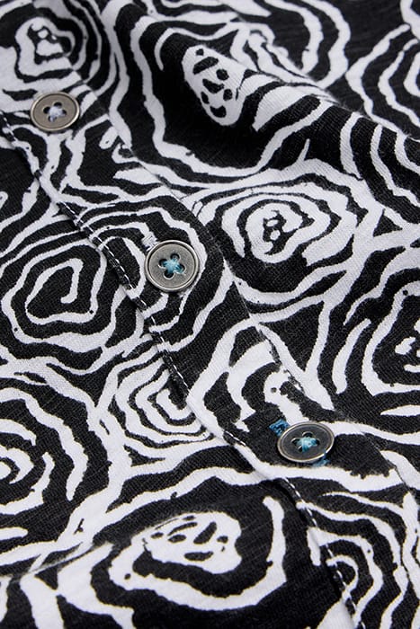 ANNIE JERSEY SHIRT BLACK PRINT 7