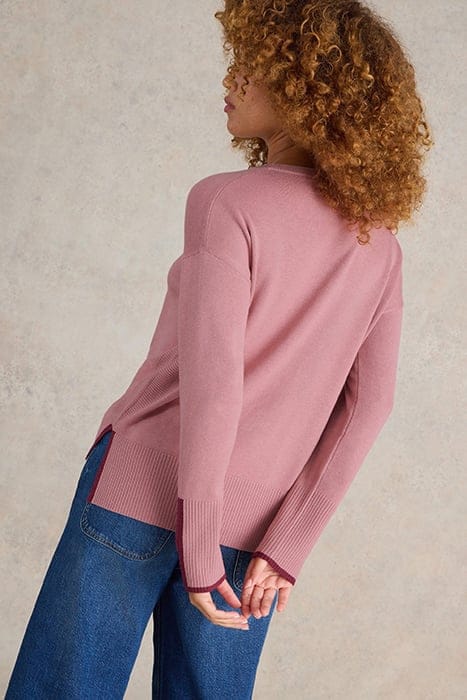 OLIVE JUMPER DUSTY PINK 2