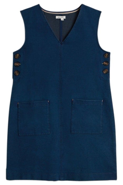 MAPLE DENIM JERSEY PINNY MID DENIM 3
