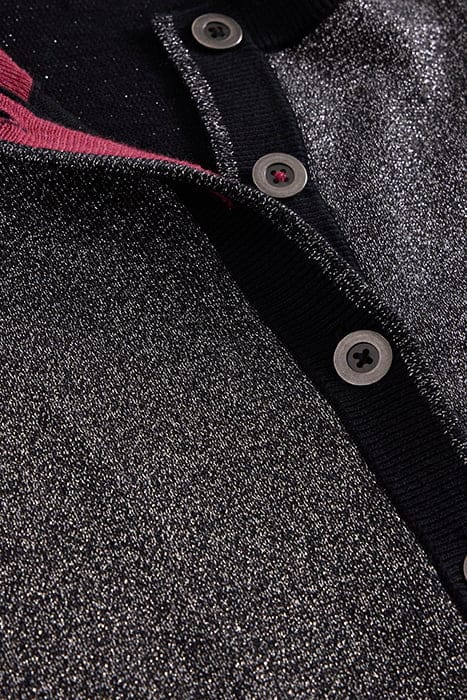 CHARLOTTE SPARKLE CARDI PURE BLACK 6