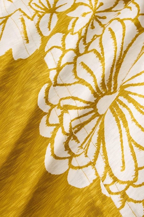 NELLY LS TEE YELLOW PRINT 6