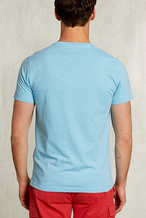 NORMAL FIT BASIC T-SHIRT BORA BORA MEL BLUE 2