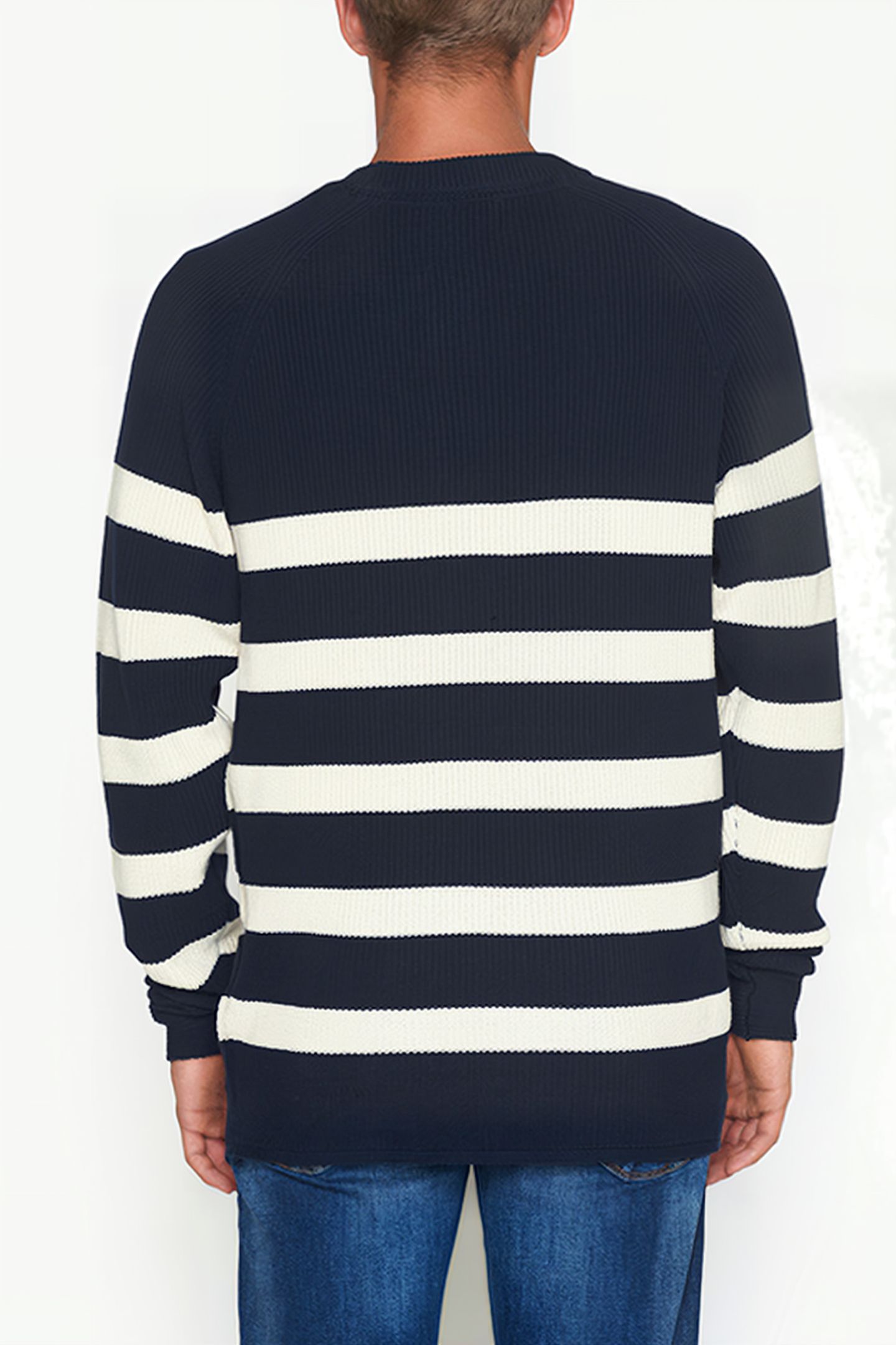 KALVINSI RIB STRIPE + DEEP MARINE 2