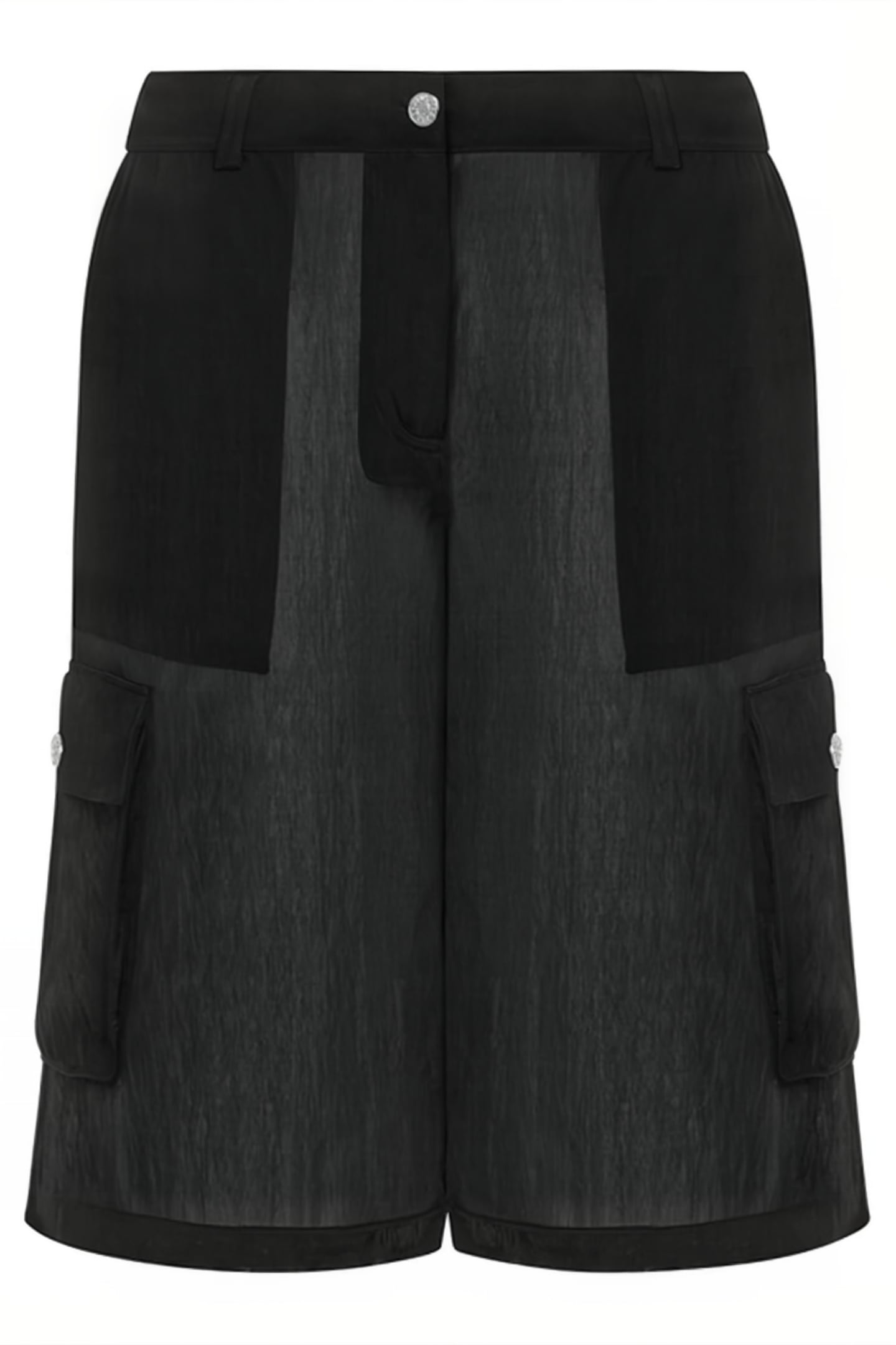 LIGHTWEIGHT NYLON BERMUDA SHORTS BLACK 3