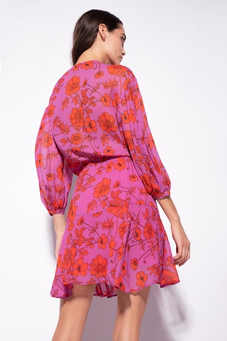 ALBORELLA DRESS FUCHSIA/RED 2