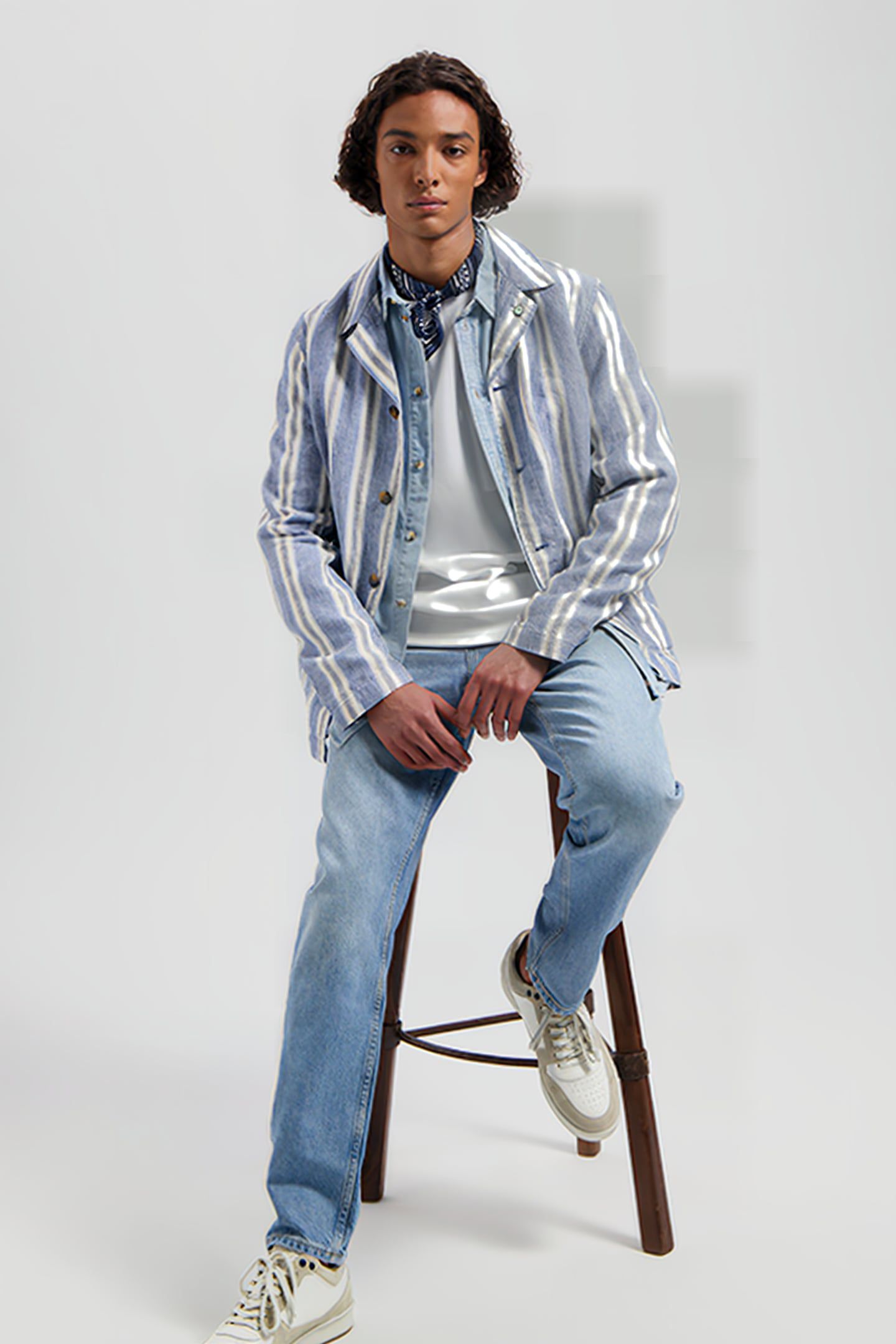 DS_HARLAN RAILWAY JACKET BLUE CHAMBRAY BLUE CHAMBRAY 4