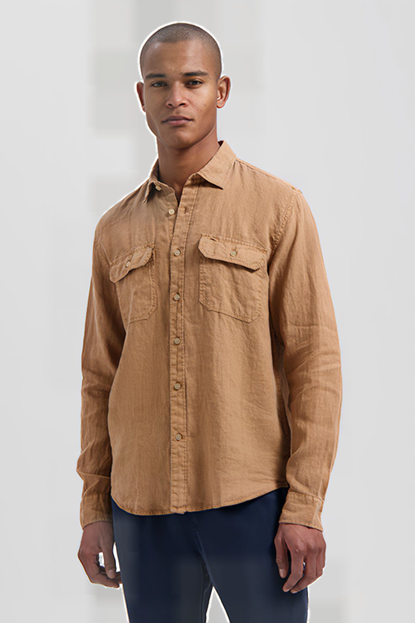 DS_SAMSON CASUAL SHIRT TIGERS EYE TIGERS EYE 1