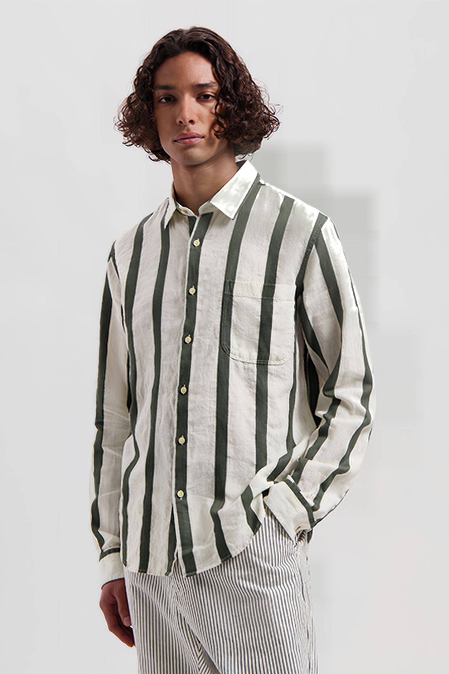 DS_MILLER SHIRT SILVER BIRCH SILVER BIRCH 1