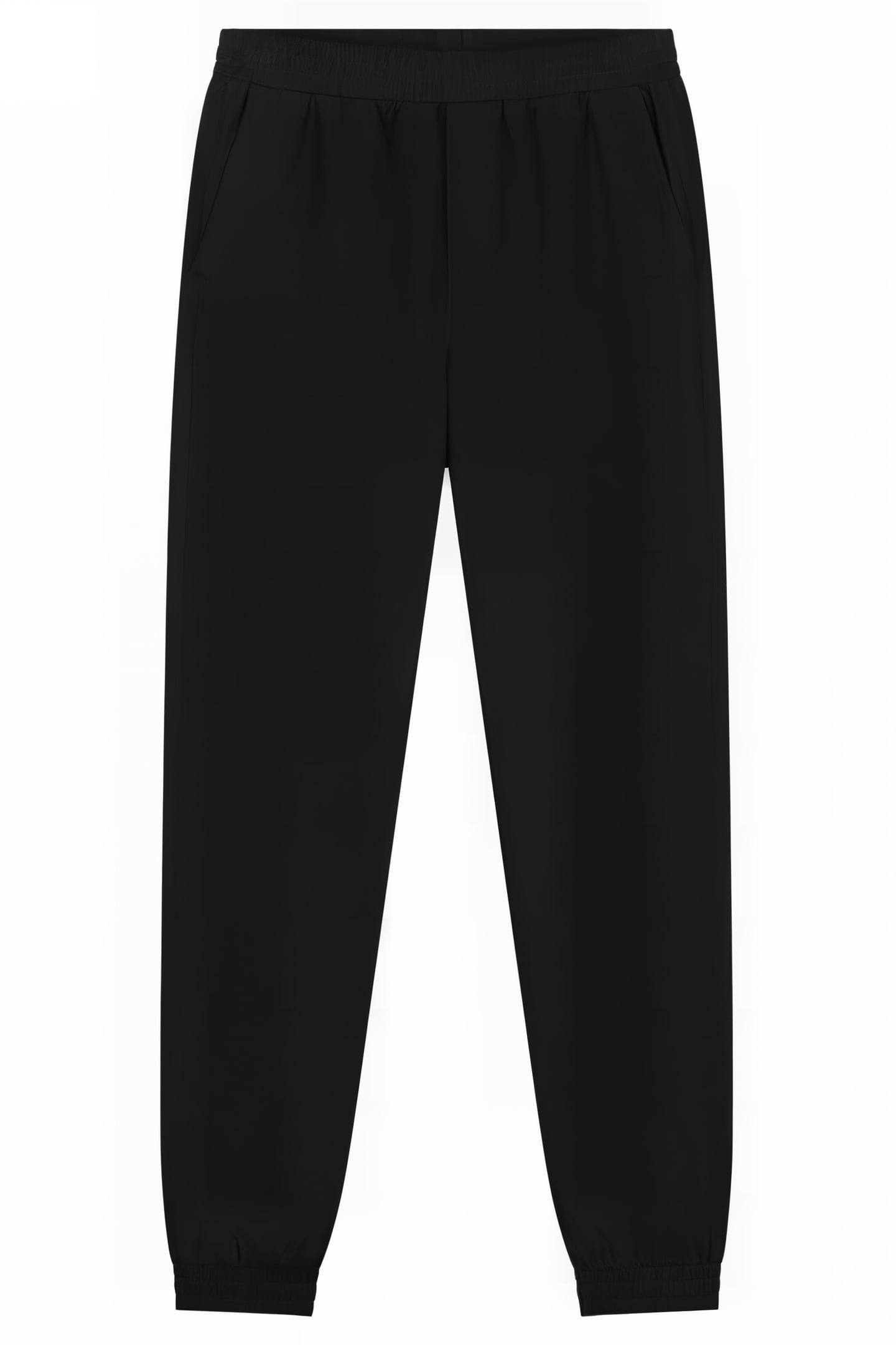 NIGEL TWILL TROUSERS BLACK 1