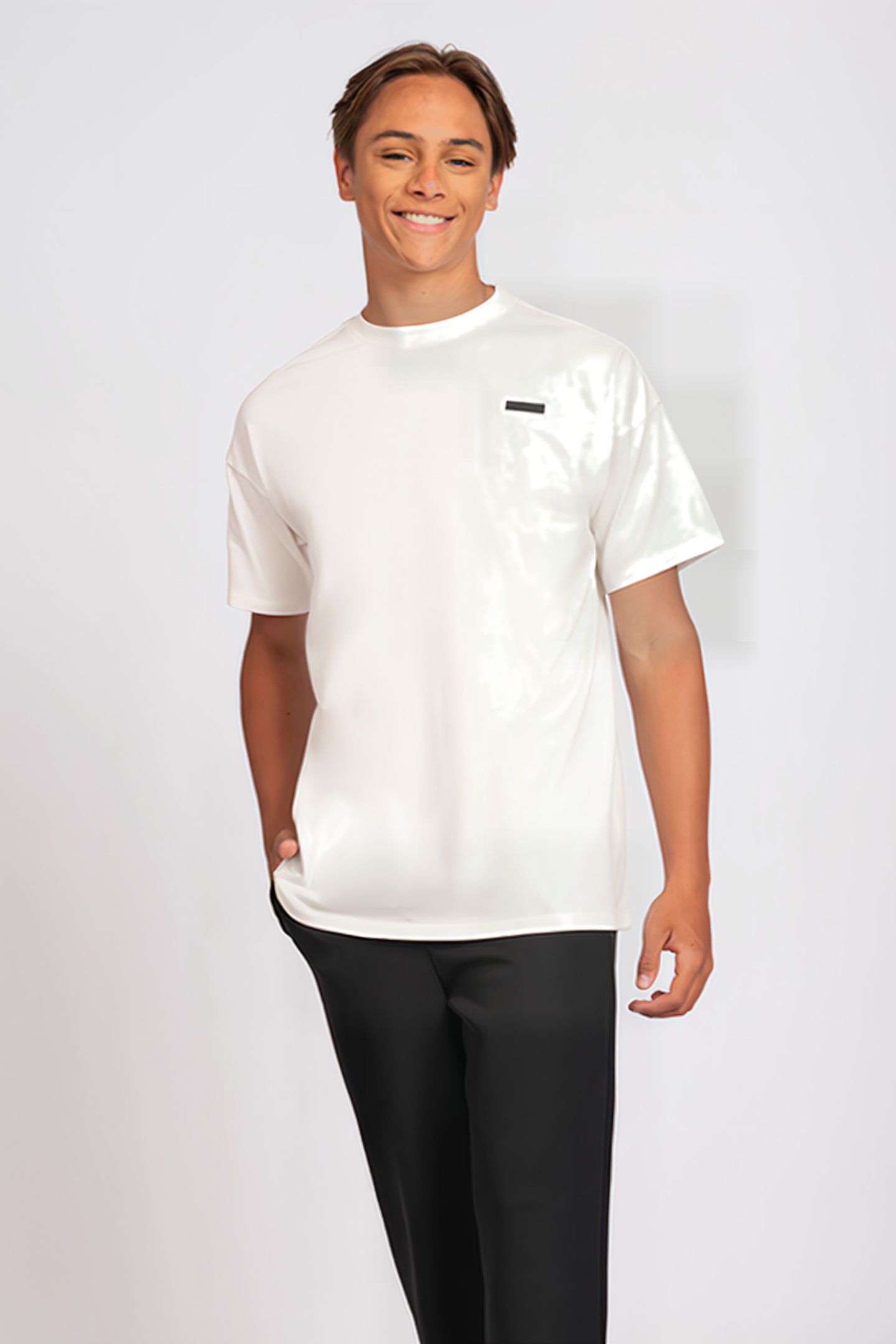 PALM T-SHIRT OFF WHITE 1