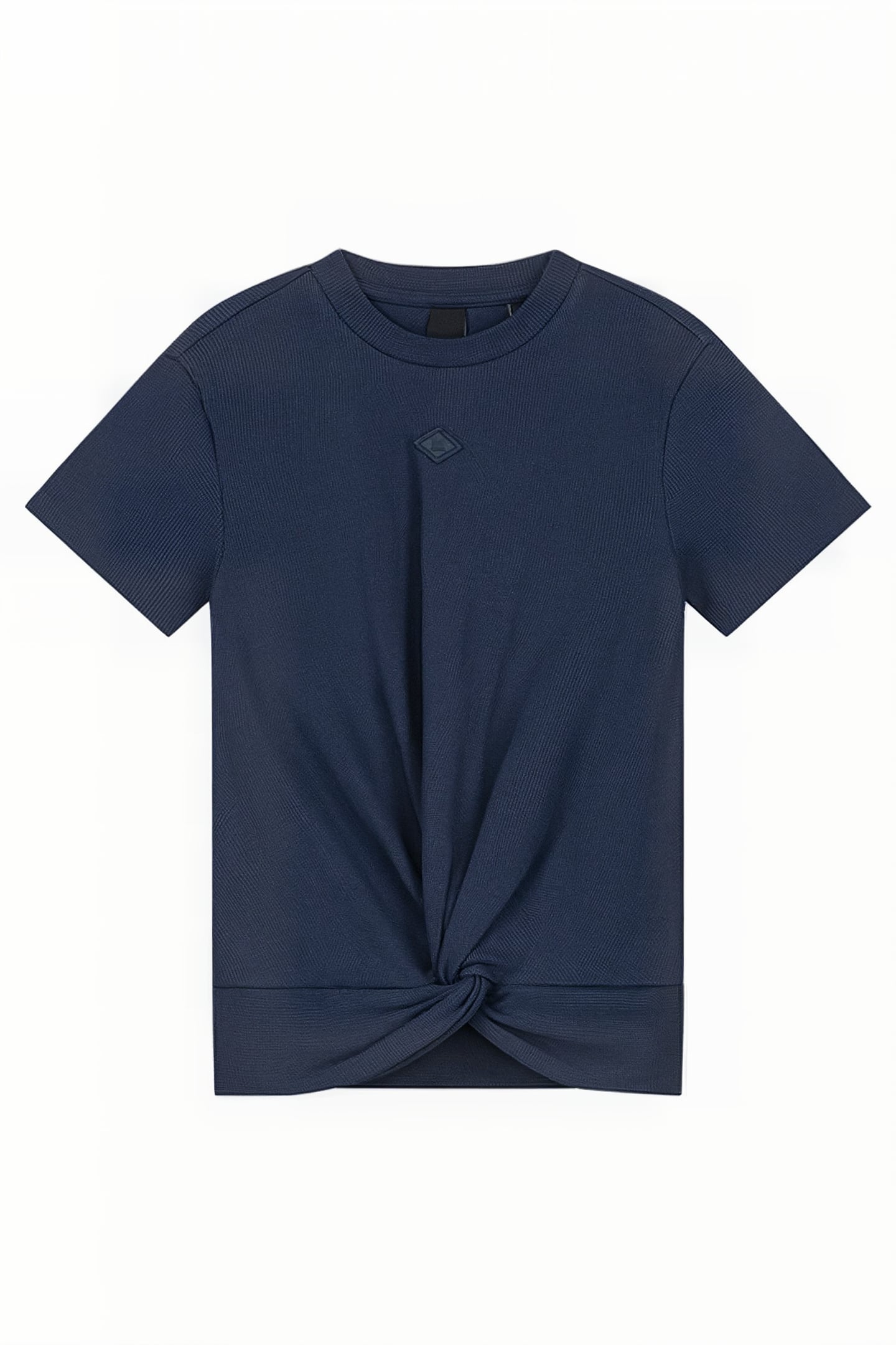 KNOT RIB T-SHIRT ROYAL BLUE 2