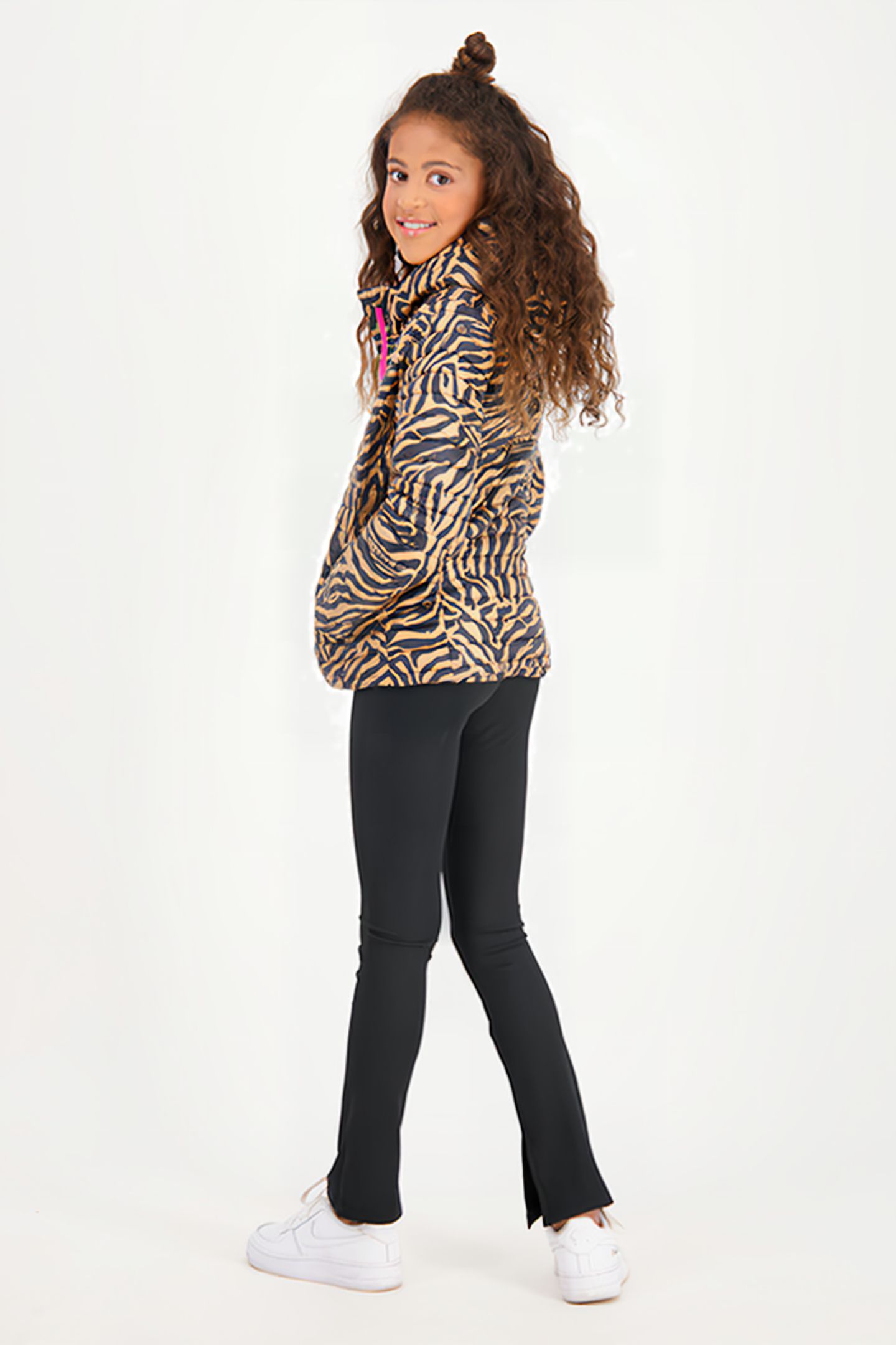 GIRLS CHEYENNE JACKET LIGHT HONEY BROWN 7