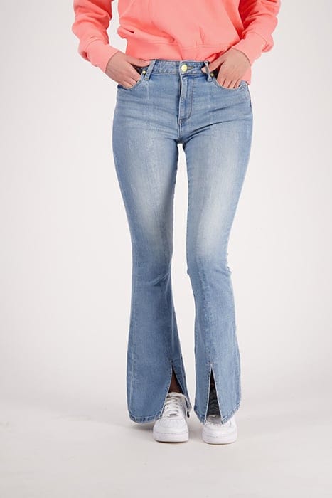 SUNRISE SLIT JEANS VINTAGE BLUE 1