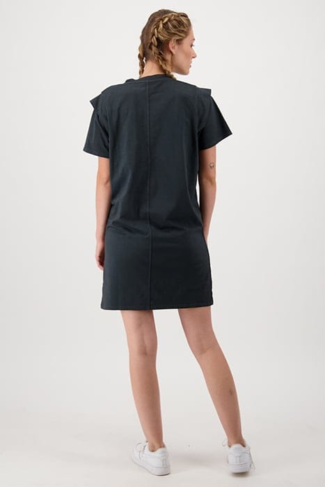 PRISHA DRESS BLACK GREY 2
