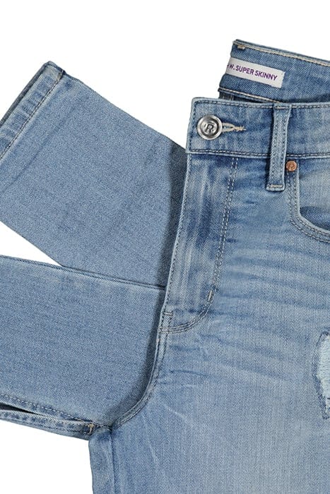BLOSSOM SPLIT JEANS VINTAGE BLUE 10