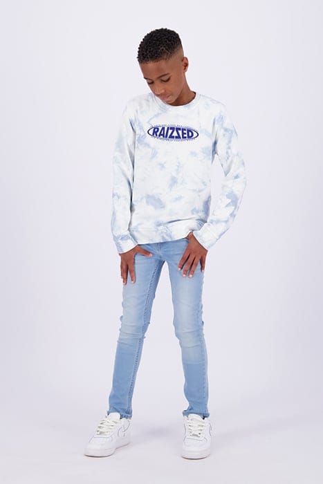 BOYS NELSON SWEATER SUMMER BLUE 1
