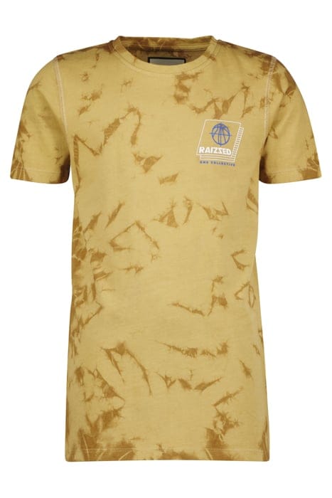 BOYS SHIELDS T-SHIRT KHAKI SUMMER 1