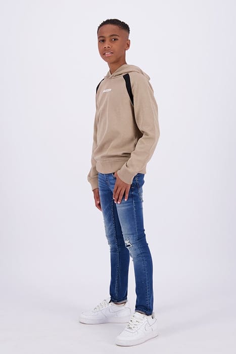 BOYS WILLISTON SWEATER FADED BROWN 4