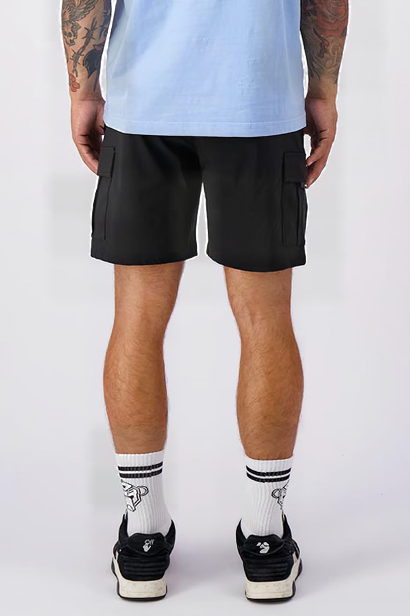 DELTA CARGO SHORTS BLACK 2