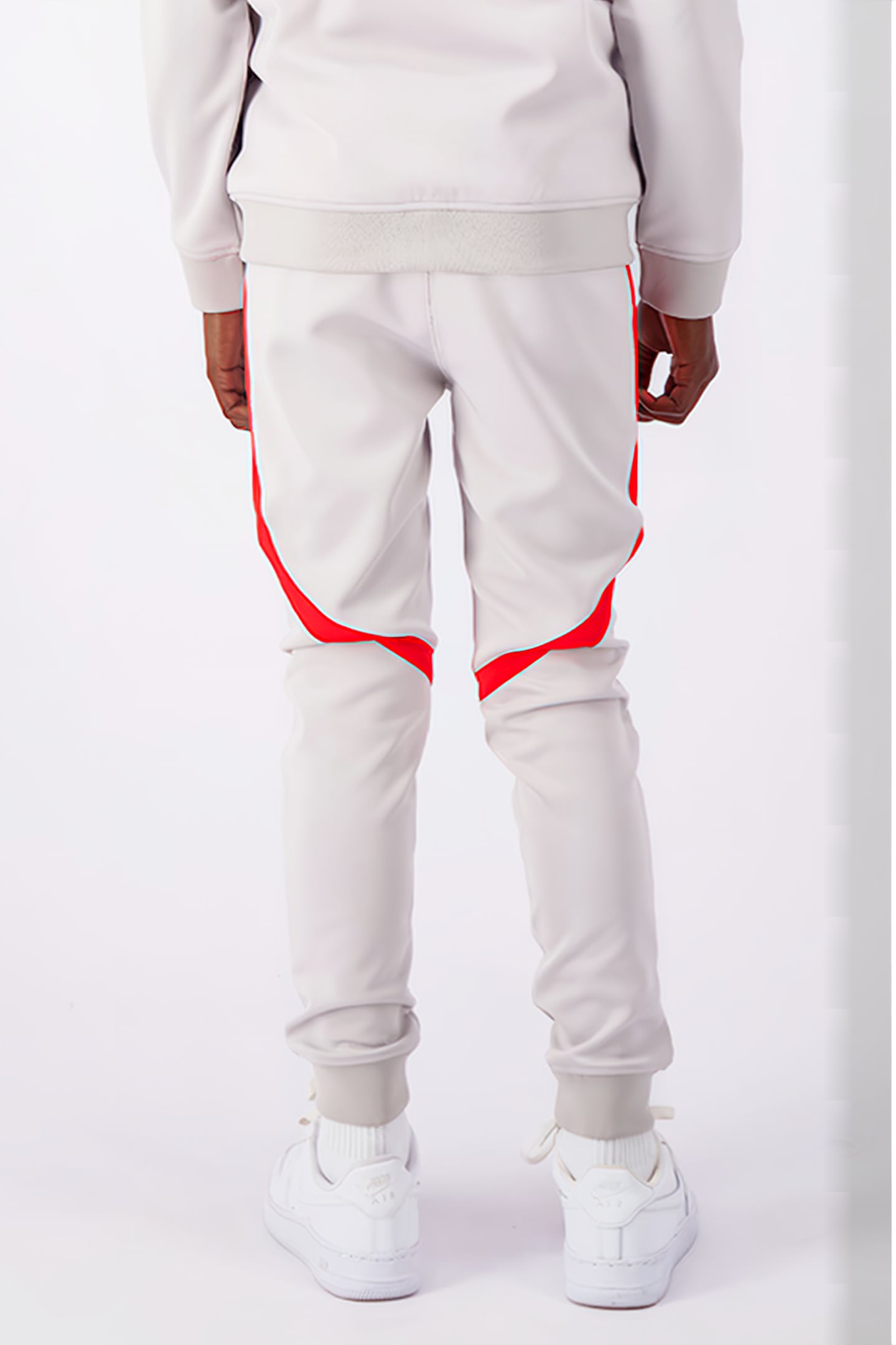 COMPOUND TRACKPANTS LIGHT GREY 2
