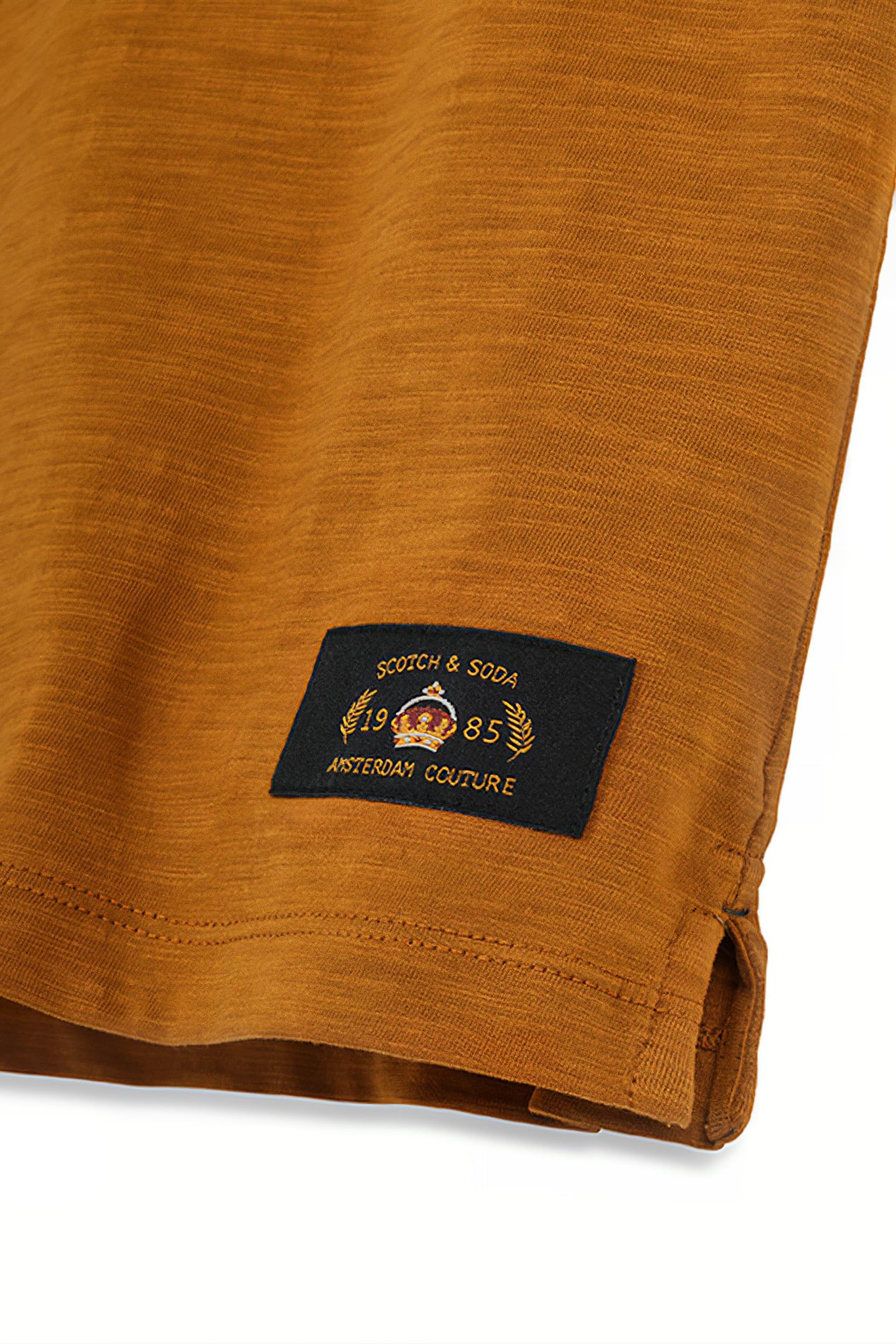 SLUB SS POLO GOLDEN RUST 3