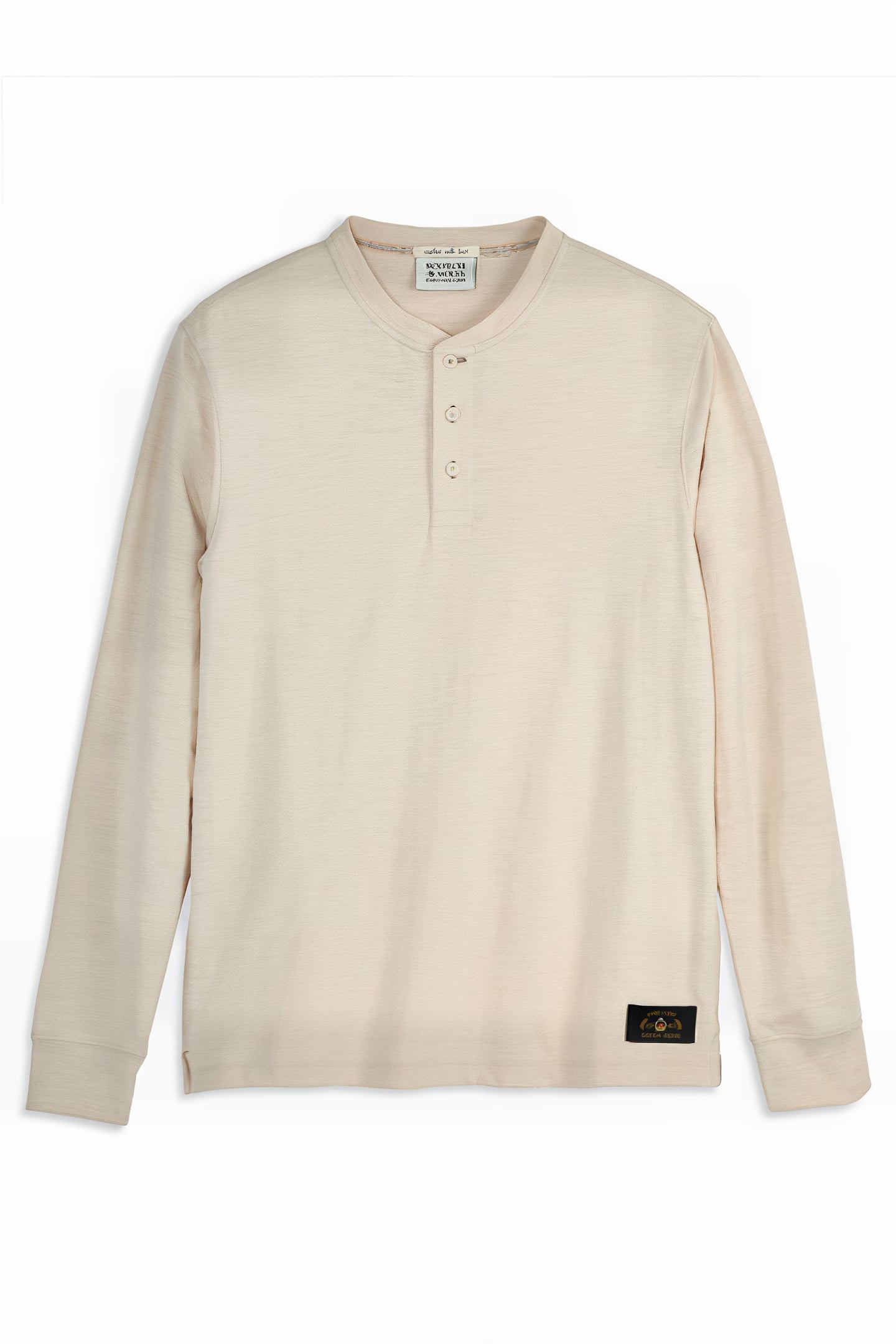 LS SLUB HENLEY PARCHMENT 1