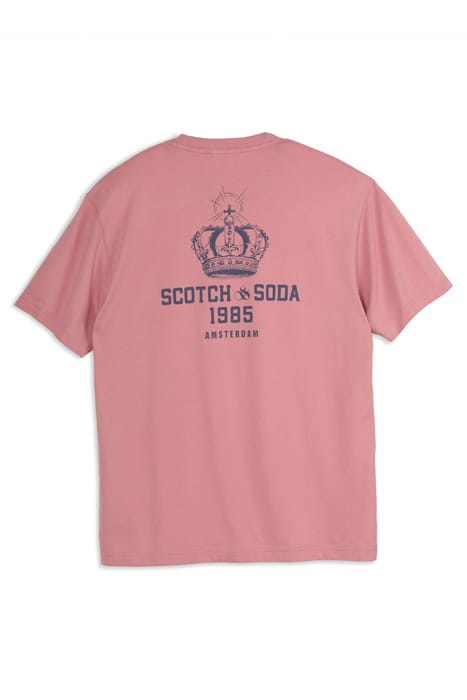 RELAXED FIT SS GRAPHIC TEE CADILLAC PINK 2