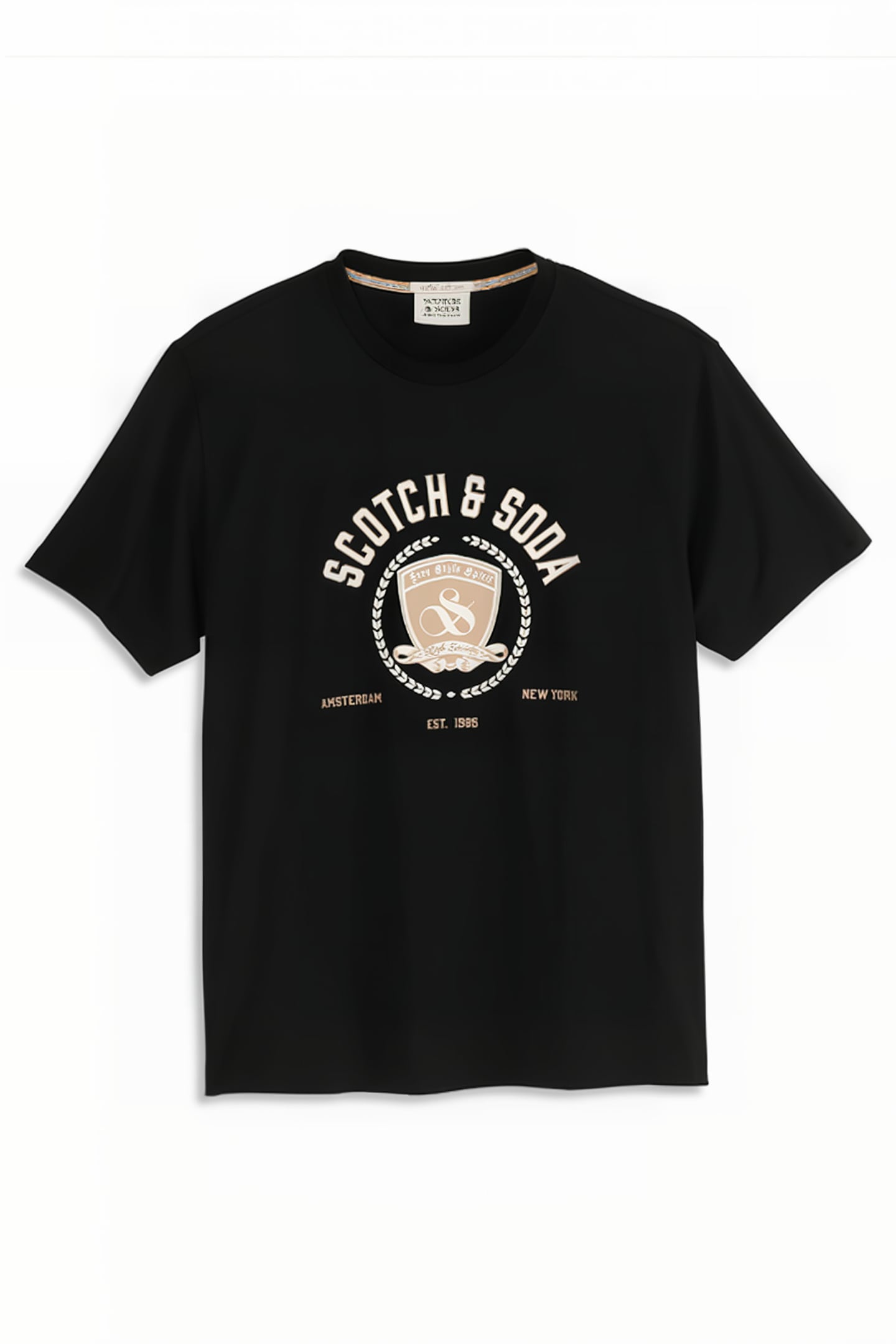 RELAXED FIT SS GRAPHIC TEE BLACK 1
