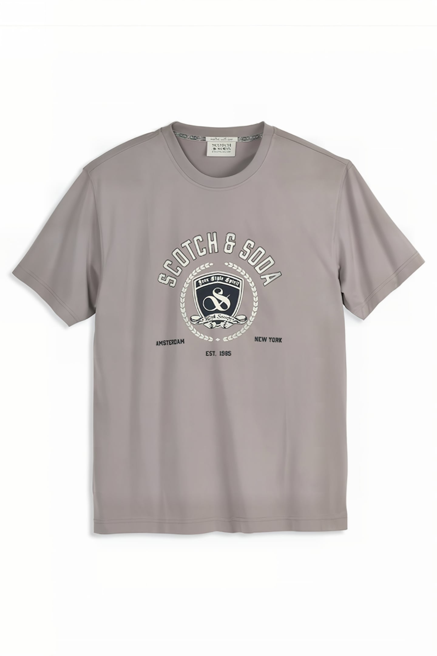 RELAXED FIT SS GRAPHIC TEE ASPHALT 1