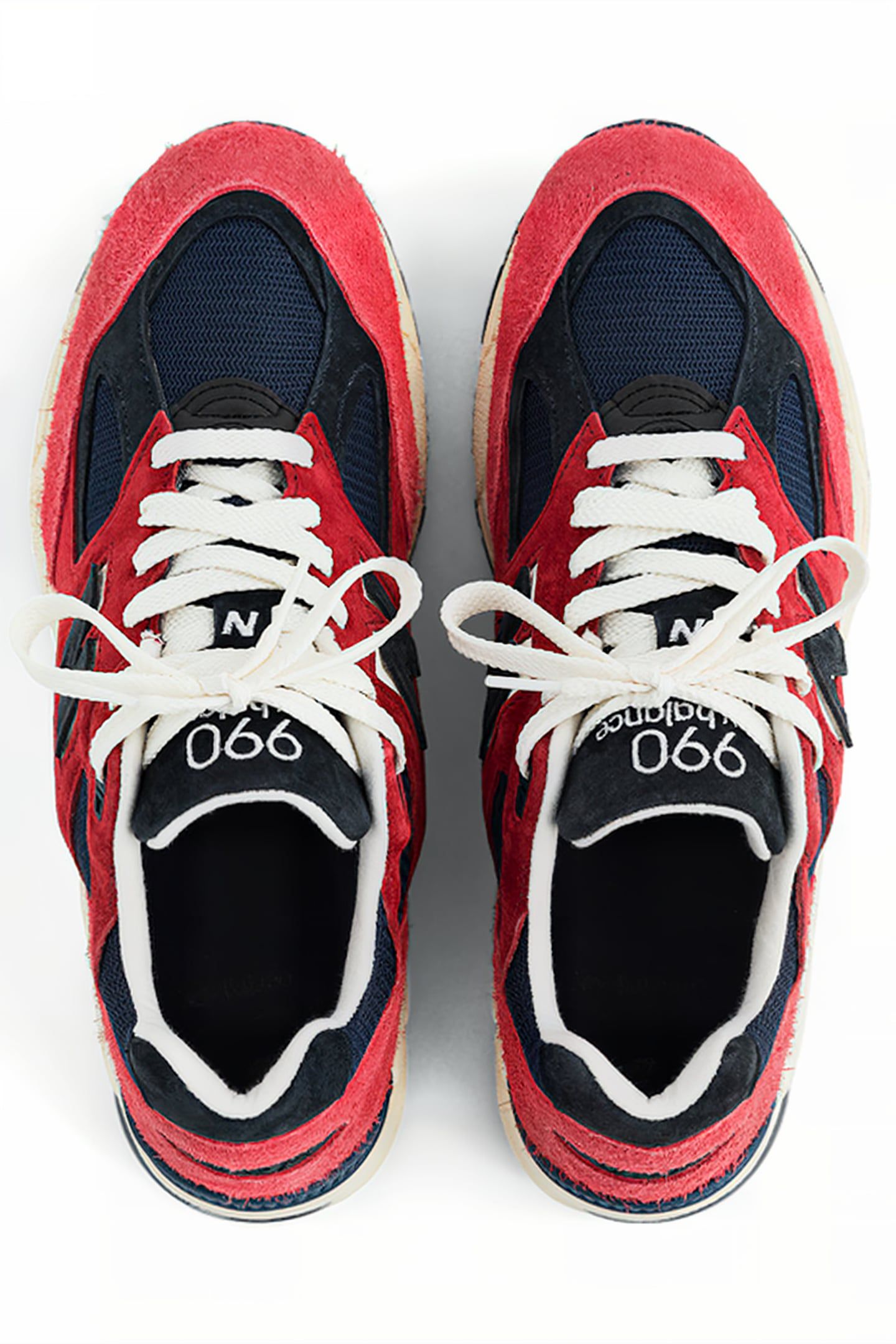 M990AD2 MADE IN USA SNEAKERS IN RED 3