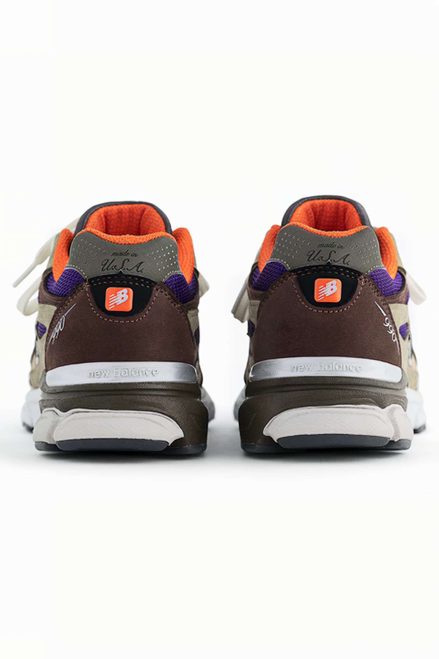 M990BT3 MADE IN USA  SNEAKERS IN BROWN / GREY 4
