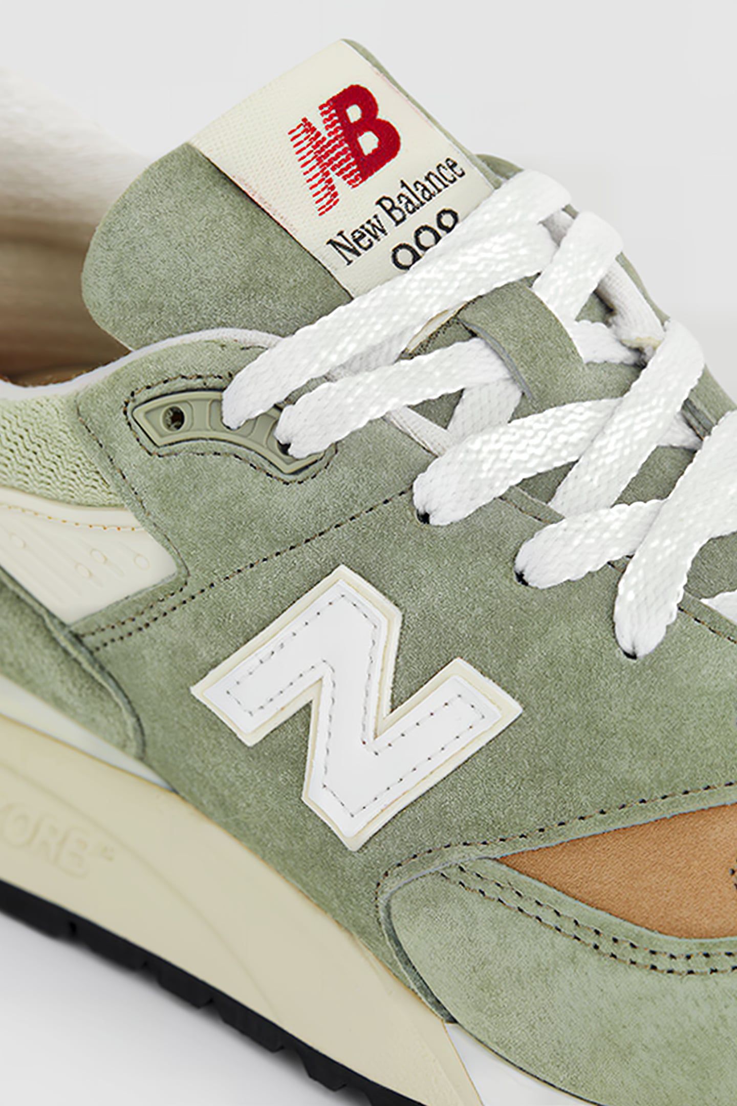 U998GT MADE IN USA SNEAKERS IN OLIVE 7