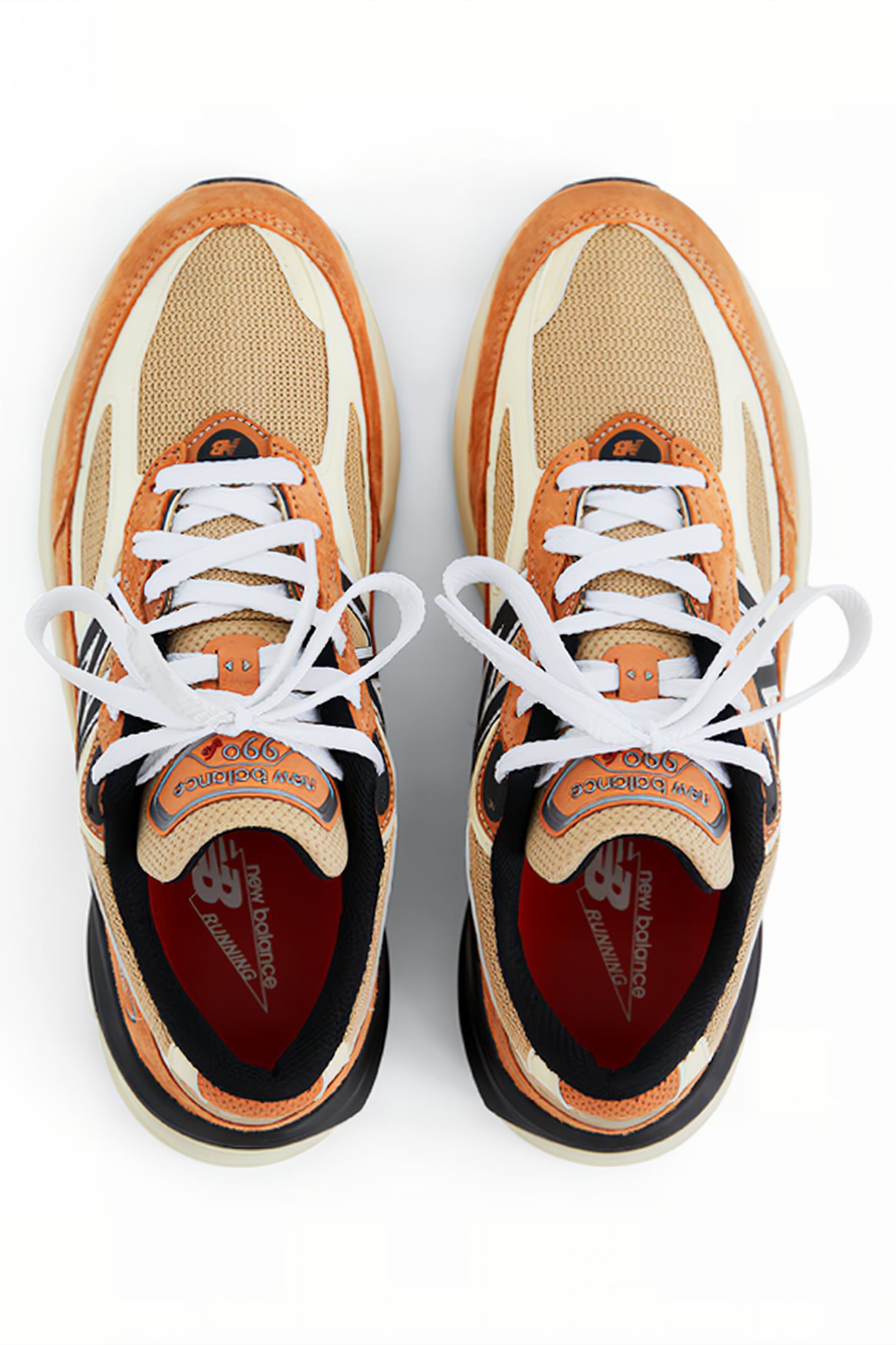 U990TO6 MADE IN USA SNEAKERS IN SEPIA 3