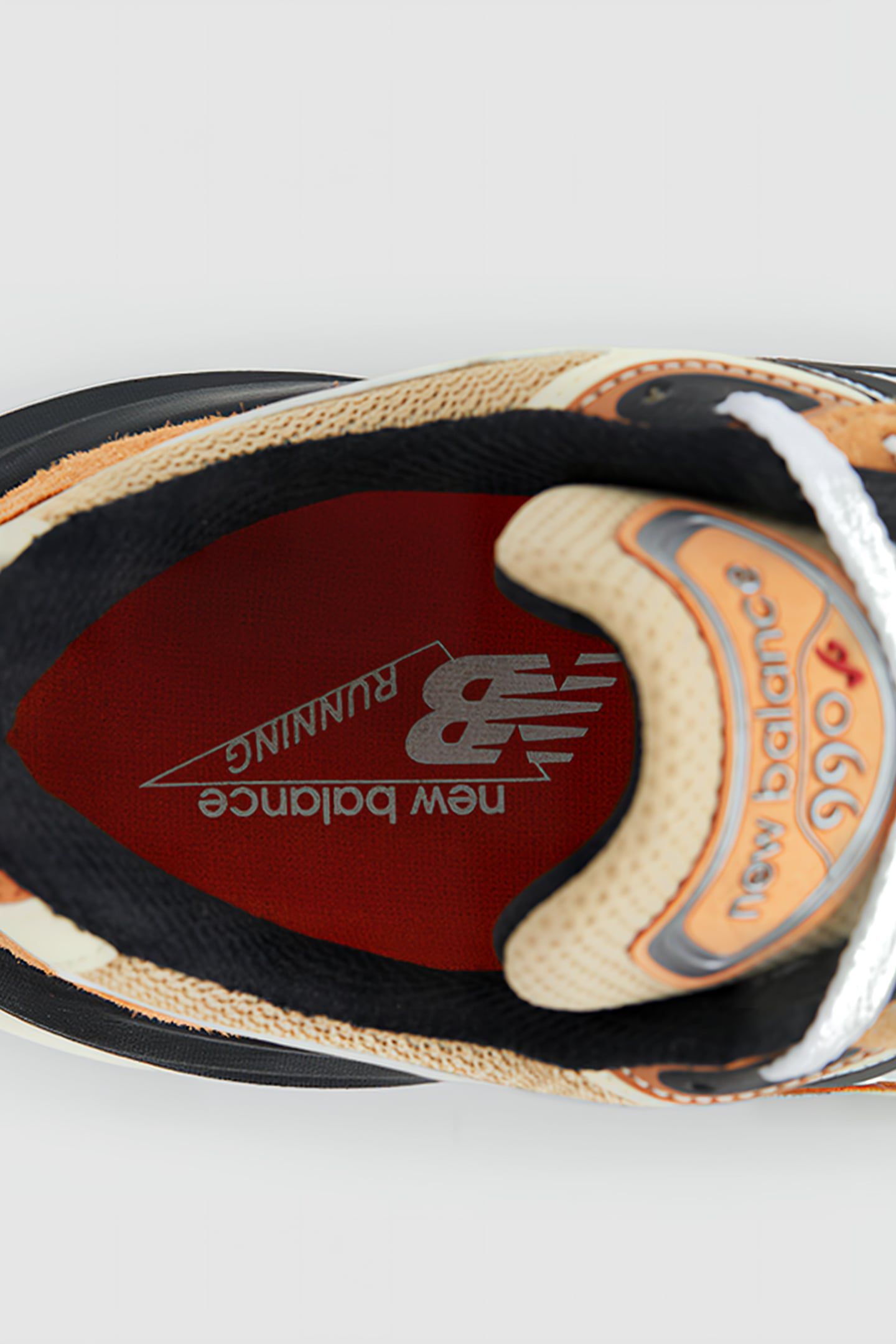 U990TO6 MADE IN USA SNEAKERS IN SEPIA 8