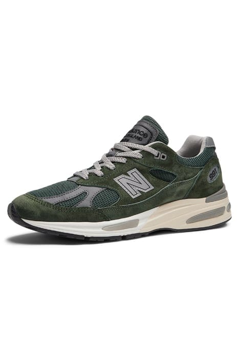 MADE IN UK UNISEX 991V2 KOMBU GREEN 8