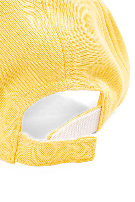 BABY BOYS’ YELLOW, WHITE, GREY EMBROIDERED CAP 6