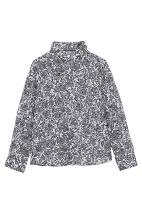 BOYS’ OFF-WHITE ETHNIC PRINT SHIRT 1