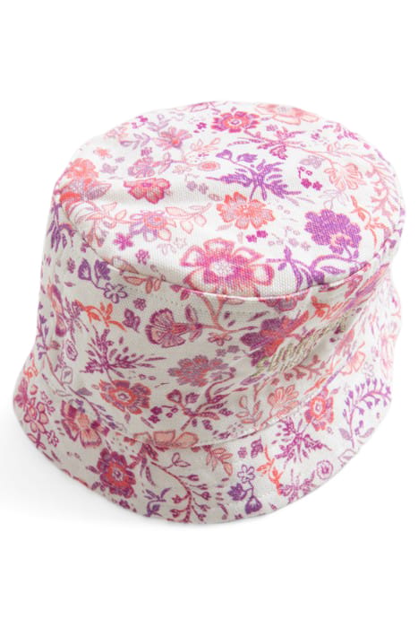 GIRLS’ LILAC SUN HAT WITH FLOWER PRINT AND EMBROIDERY 5
