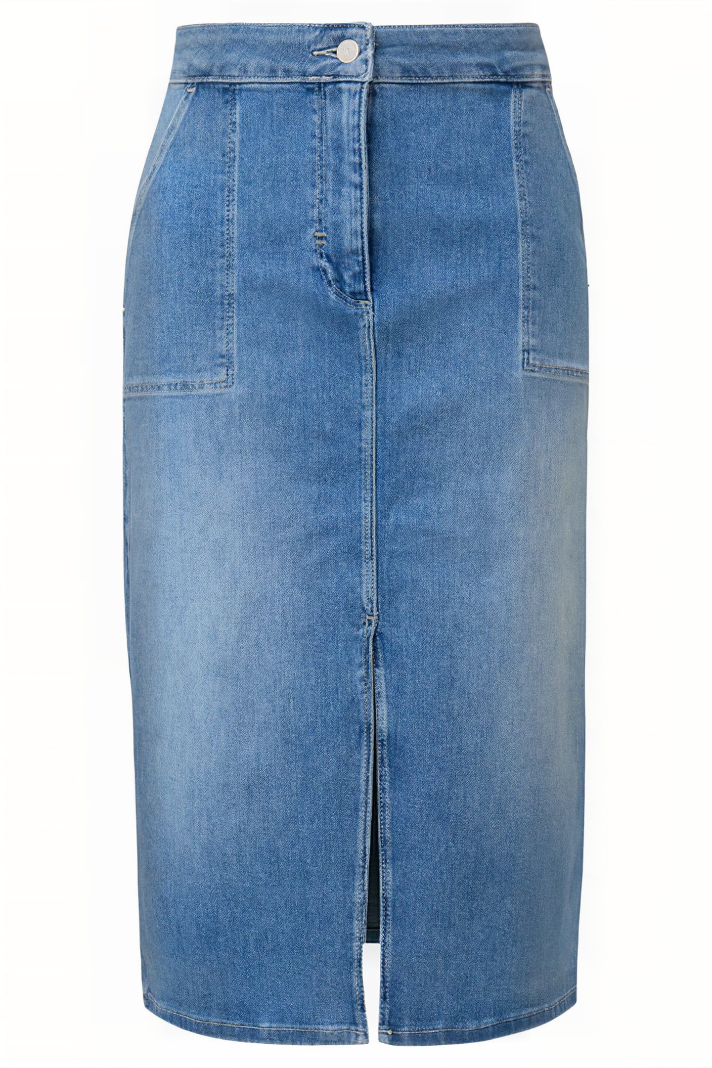 COMMA SKIRTS BLUE-DENIM 4