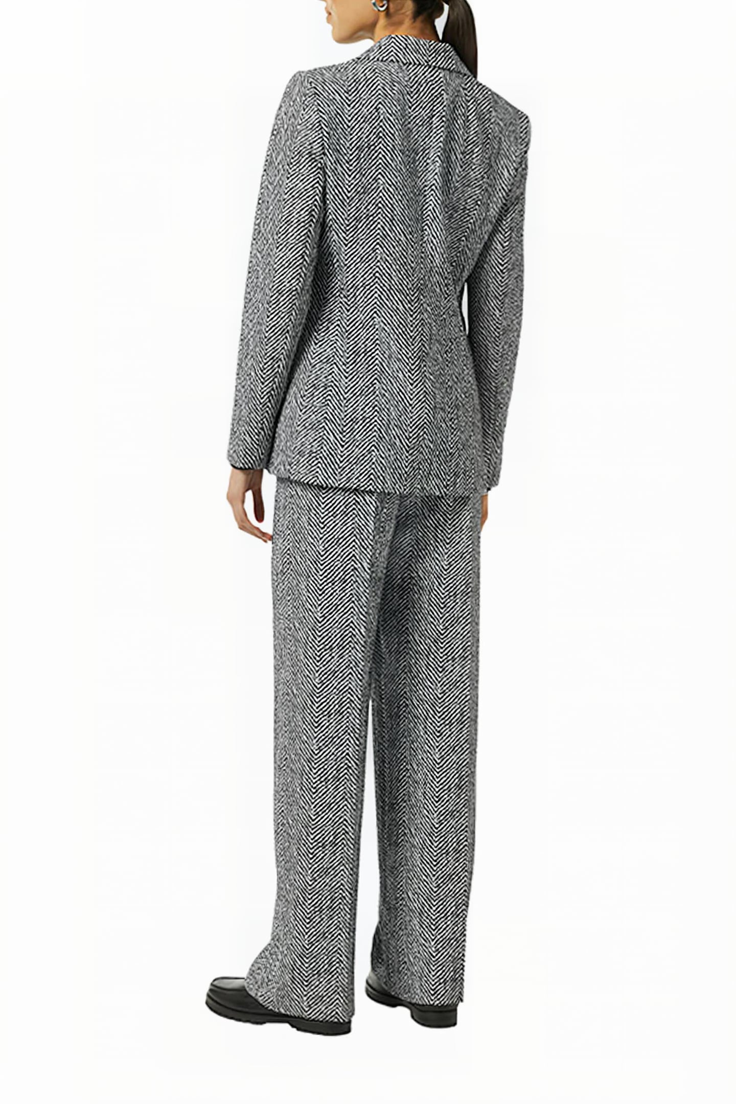 COMMA PANTS GREY/BLACK 3