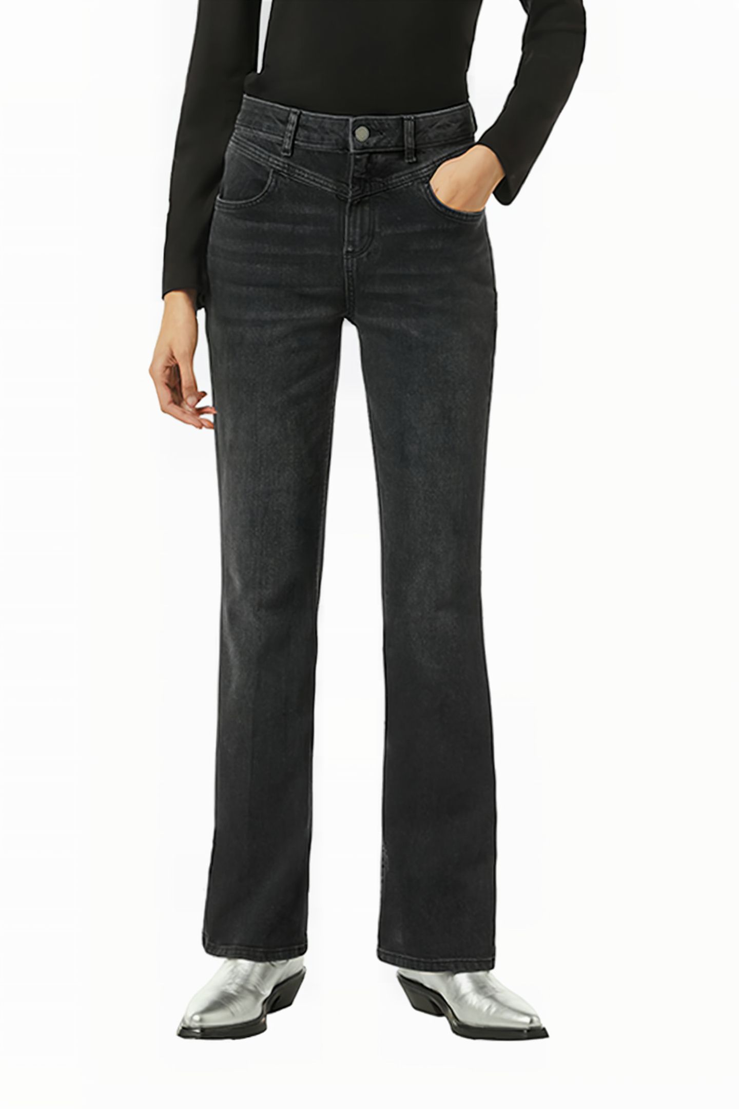 COMMA JEANS GREY DENIM 1