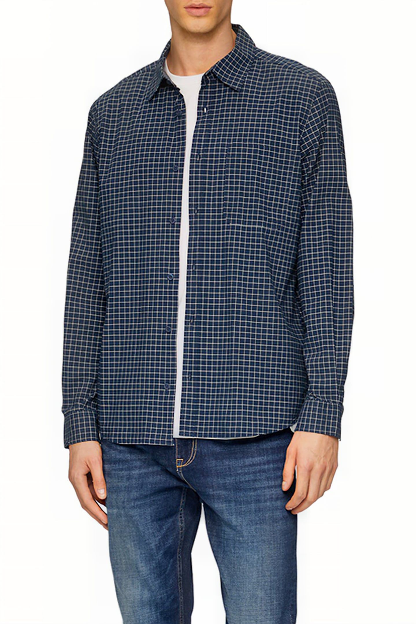 S.OLIVER SHIRTS MARINE BLUE 1