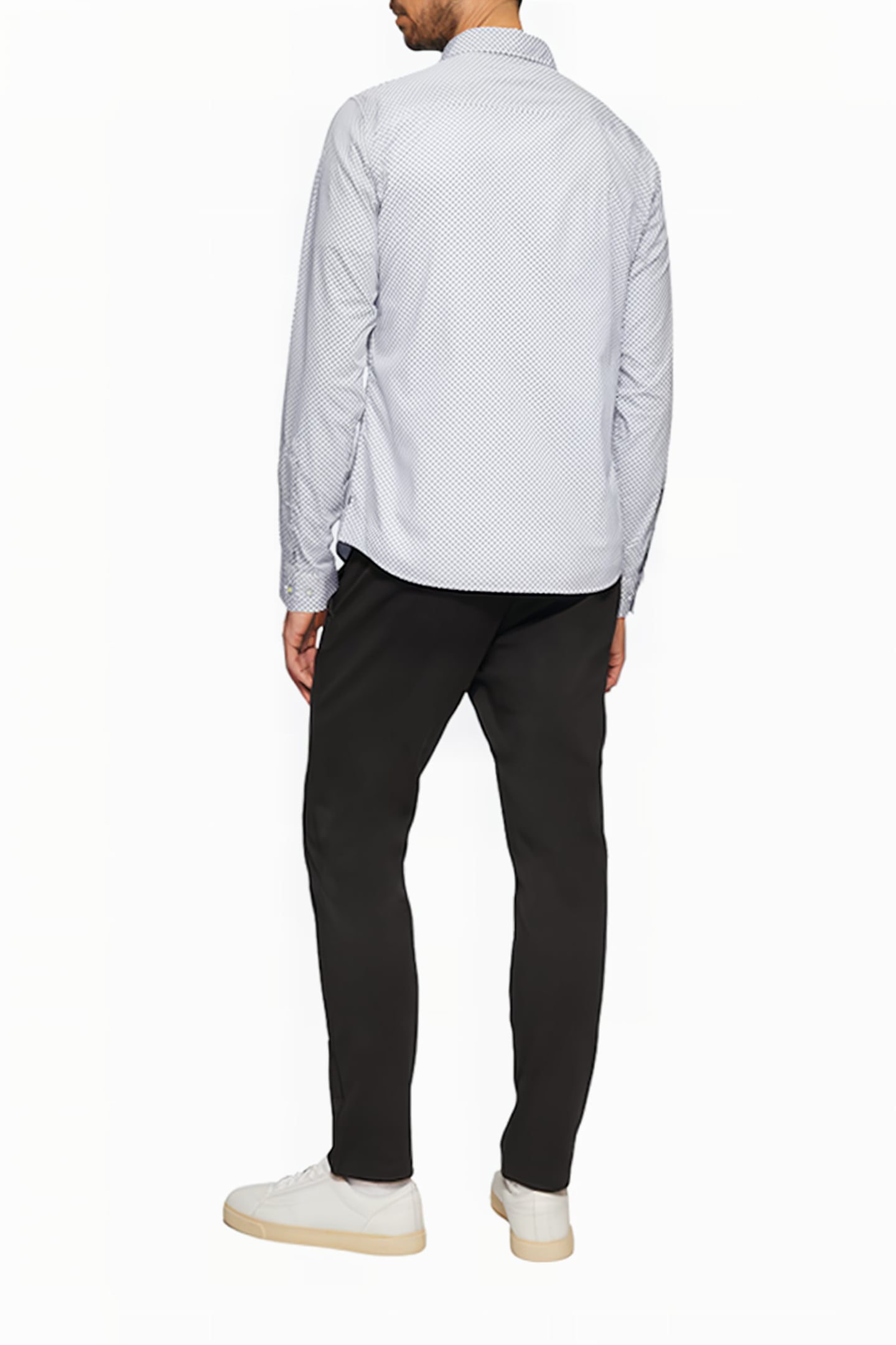 S.OLIVER SHIRTS GREY/BLACK 2