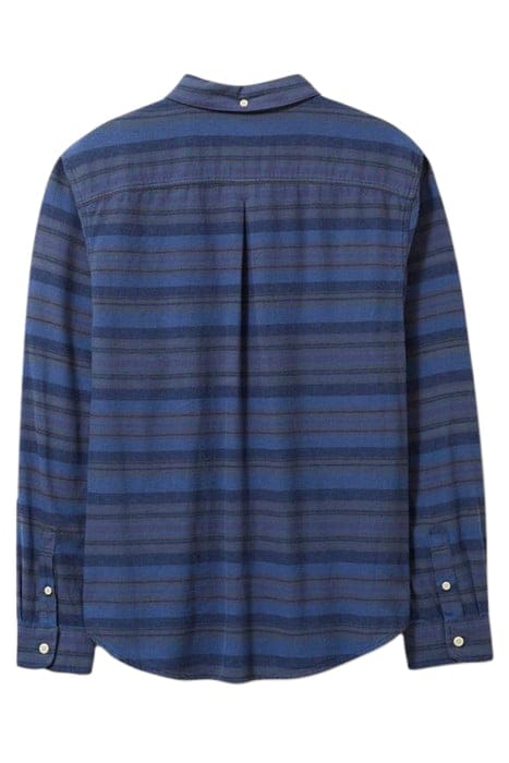 WILNE STRIPE SHIRT DARK NAVY 3
