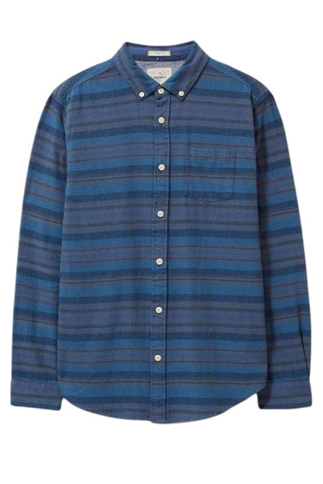 WILNE STRIPE SHIRT DARK NAVY 2