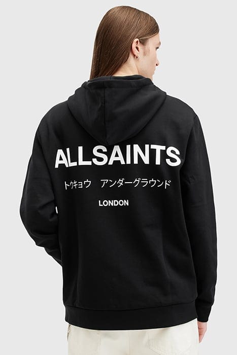 UNDERGROUND ZIP HOOD JET BLACK 2