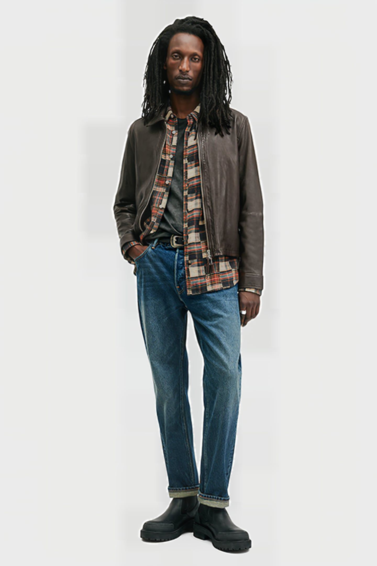 JUDE LS SHIRT RED 5
