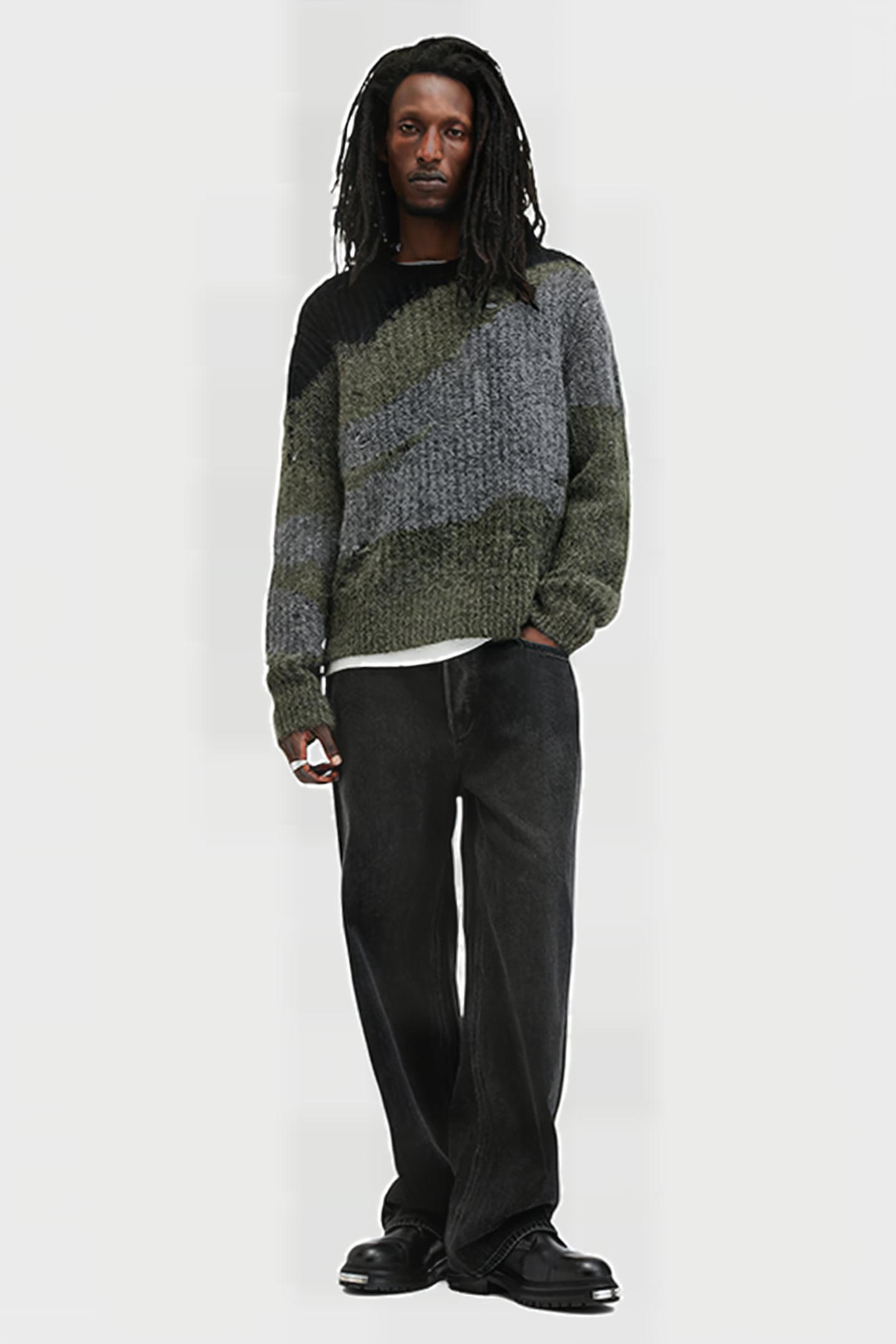 SUR CREW GREEN/BLACK 3