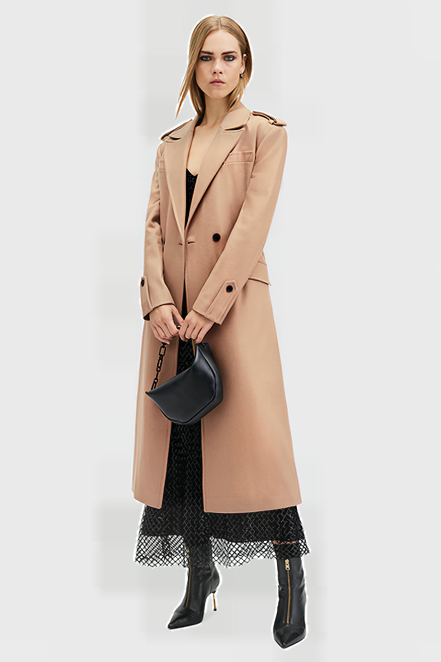AUGUSTA COAT CAMEL BROWN 6